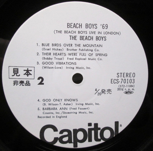 Release: Live In London-Vinyl-Japan-1977-ECS-70103-11271004