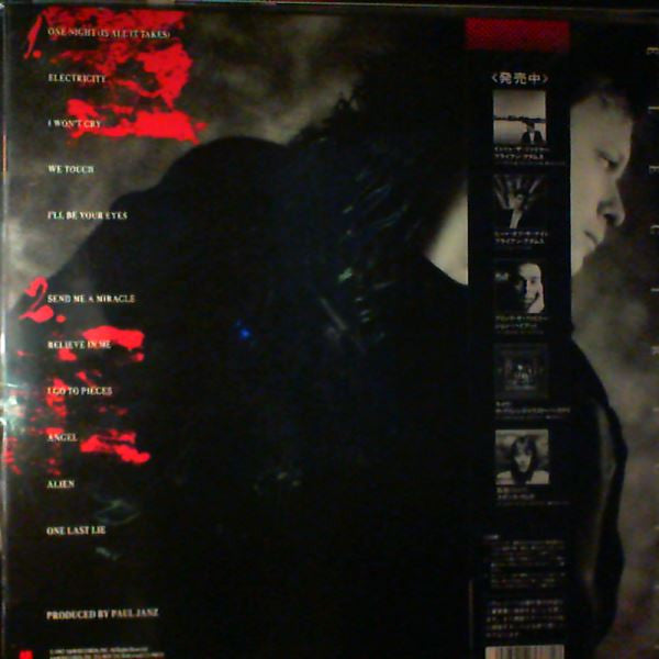 Release: Electricity-Vinyl-Japan-1987-C28Y3194-14241148