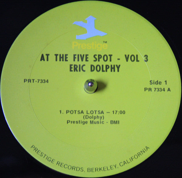 Memorial Album Recorded Live At The Five Spot