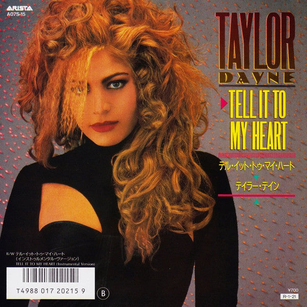 Master Release: Tell It To My Heart by Taylor Dayne