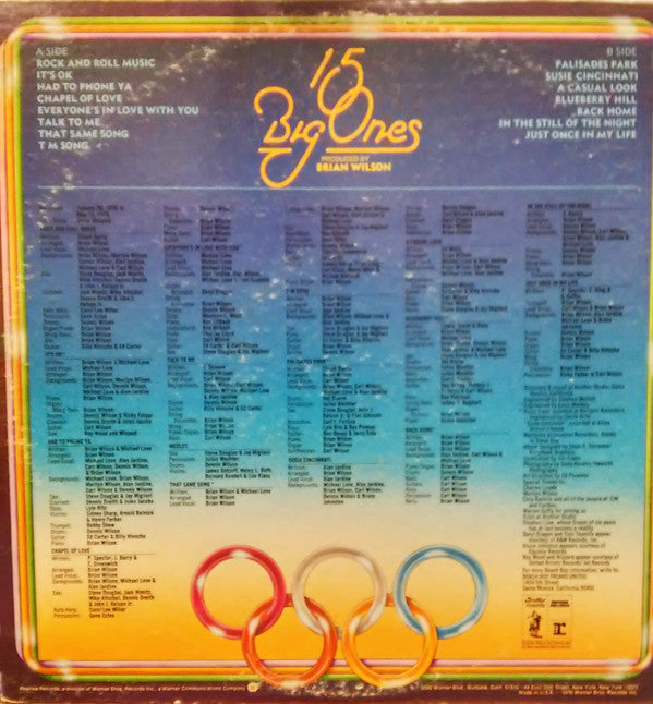 Release: 15 Big Ones-Vinyl-US-1976-MS 2251-10427912
