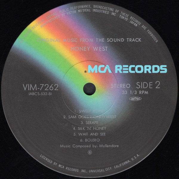 ハニーにおまかせ = Original Music From The Soundtrack Honey West