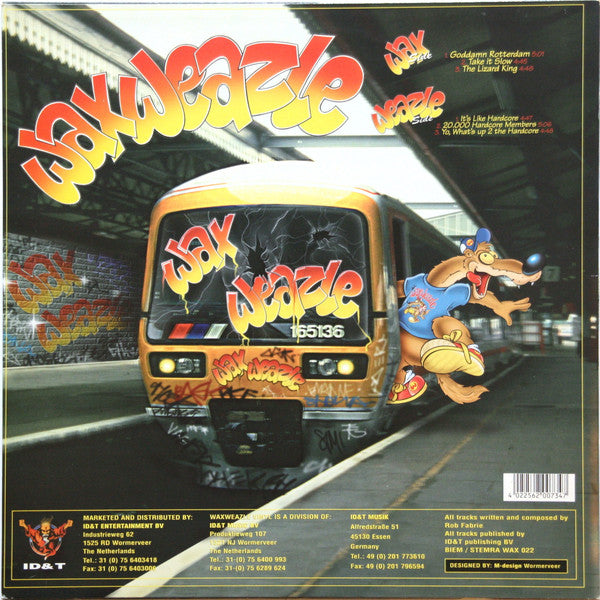 Release: My Definition Of Hardcore EP-Vinyl-Netherlands-1997-WAX 022-32534