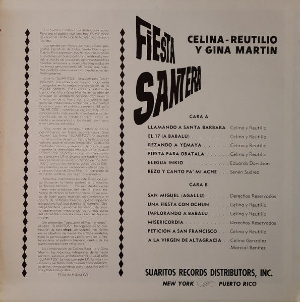 Release: Fiesta Santera -Vinyl-US-None-S-110, LP-S-110-18461638