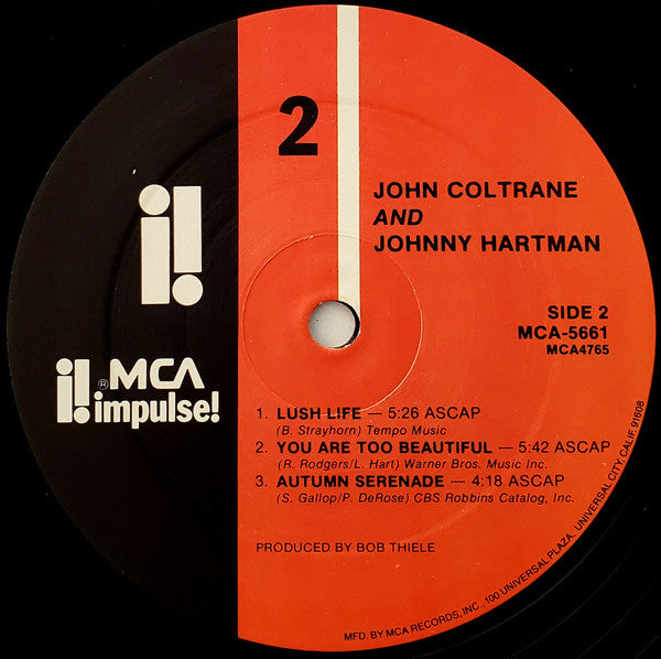 John Coltrane & Johnny Hartman