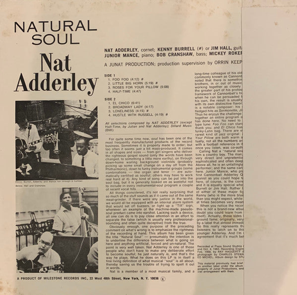Master Release: Little Big Horn! by Nat Adderley