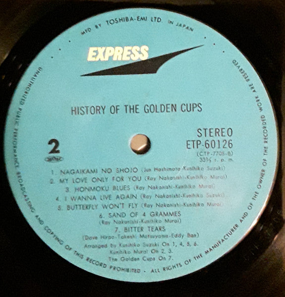 History Of The Golden Cups