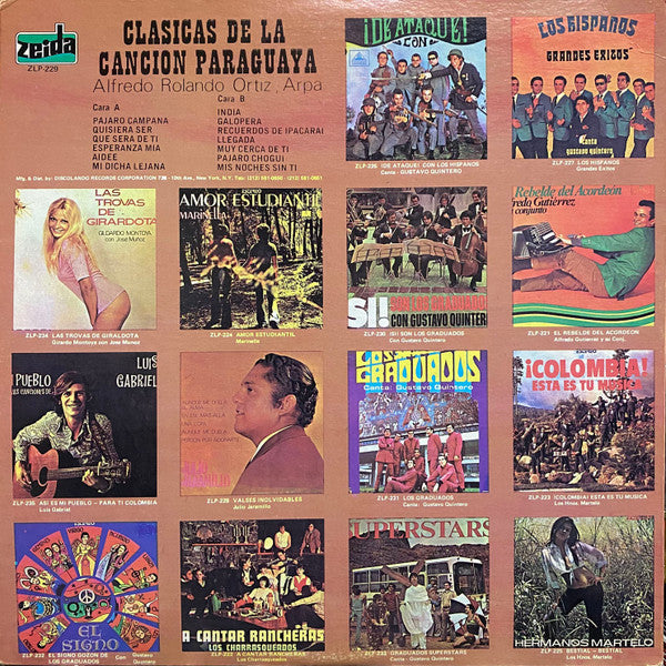Master Release: Clásicas De La Canción Paraguaya by Alfredo Rolando Ortiz