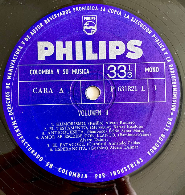 Colombia Y Su Música Volumen II