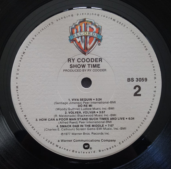 Release: Show Time-Vinyl-US-None-BS 3059-13049251