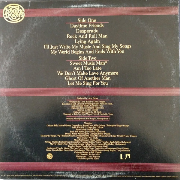 Release: Daytime Friends-Vinyl-US-1977-UA-LA754-G-25884547