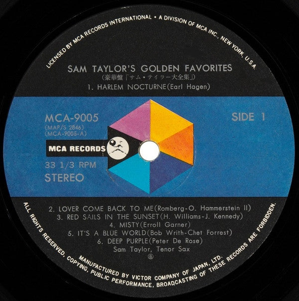 Sam "The Man" Taylor’s Golden Favorites