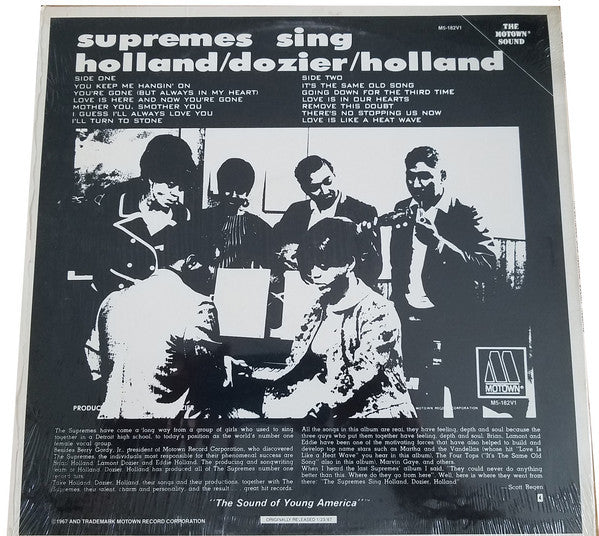 Supremes Sing Holland▪Dozier▪Holland