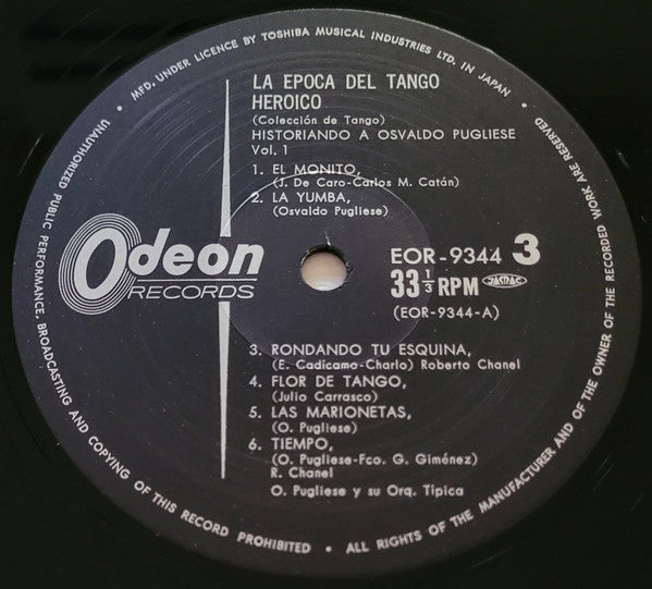 Historiando A Osvaldo Pugliese - Vol. 1