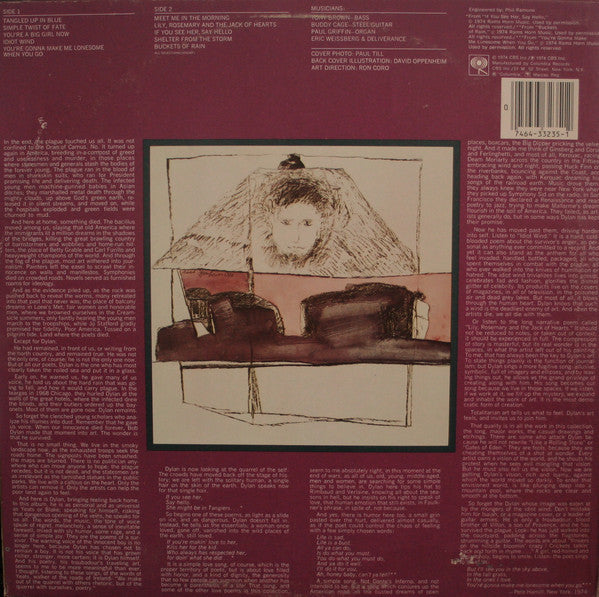 Release: Blood On The Tracks-Vinyl-US-None-JC 33235-10886727