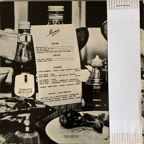 Master Release: Welcome To The Canteen by Traffic