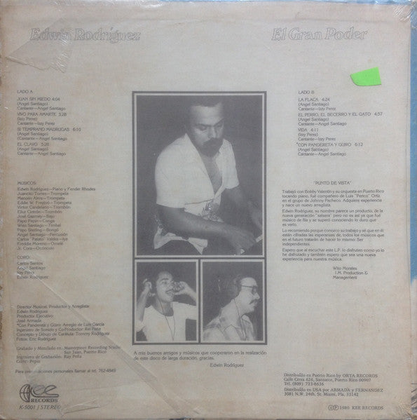 Release: El Gran Poder-Vinyl-Puerto Rico-1980-K 5001-13610861