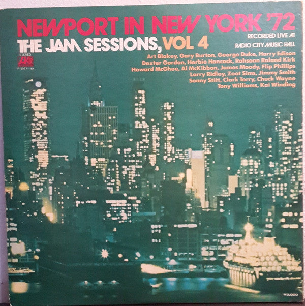 Newport In New York '72 - The Jam Sessions, Vols 3 And 4