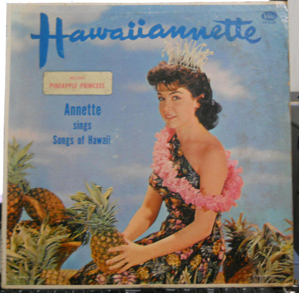 Release: Hawaiiannette - Annette Sings Songs Of Hawaii-Vinyl-US-1960-BV-3303-15559265