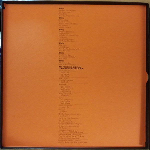 Release: All Things Must Pass-Vinyl, Box Set-US-1970-STCH 639-14199274