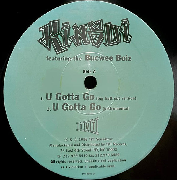 Release: U Gotta Go-Vinyl-US-1996-TVT 8021-0-24932279