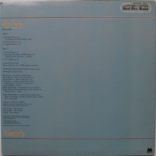 Release: A Song For You-Vinyl-US-1978-M-9086-24175148