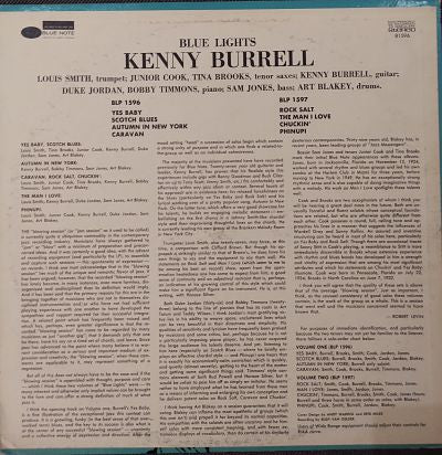 Release: Blue Lights, Volume 1-Vinyl-US-1972-BST 81596-20546614