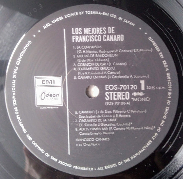 Los Mejores De Francisco Canaro