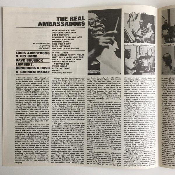 The Real Ambassadors