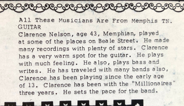 Memories Of Beale Street Vol. 1