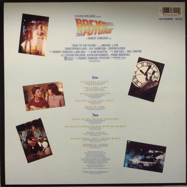 Release: Back To The Future (Music From The Motion Picture Soundtrack)-Vinyl-US-1985-MCA-6144-11630405