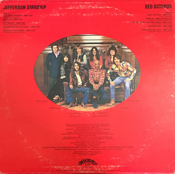 Release: Red Octopus-Vinyl-US-1975-BFD1-0999-11104631