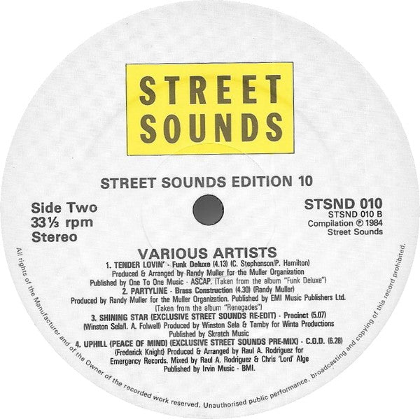 Street Sounds Edition 10