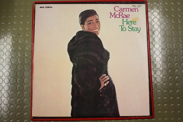 Master Release: Here To Stay by Carmen McRae