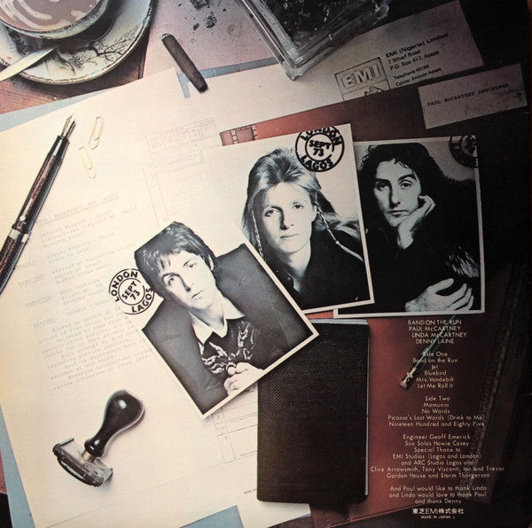 Band On The Run = バンド・オン・ザ・ラン