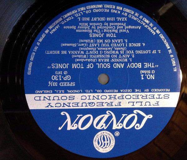 The Body And Soul Of Tom Jones