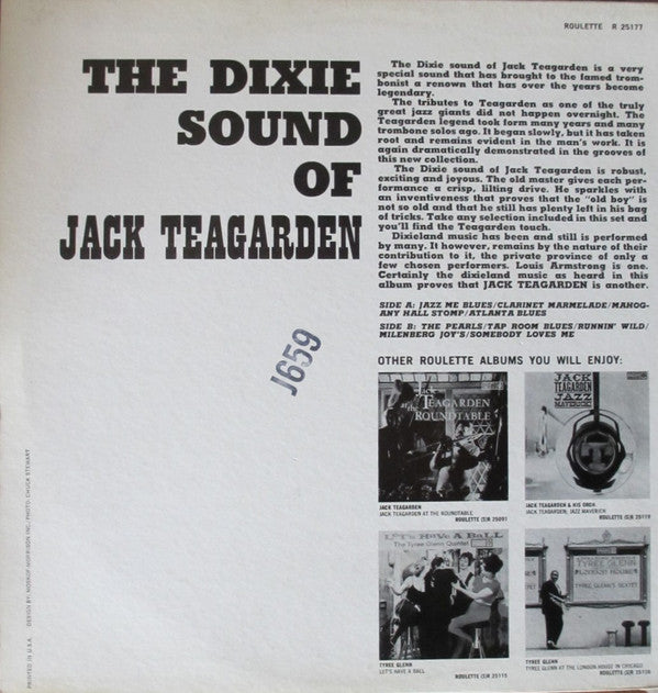 Master Release: The Dixie Sound Of Jack Teagarden by Jack Teagarden