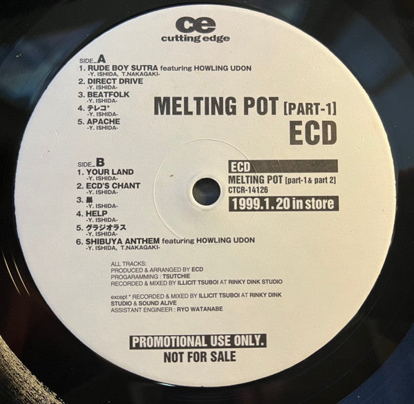 Release: Melting Pot-Vinyl-Japan-1999-CTCR-14126-26516036