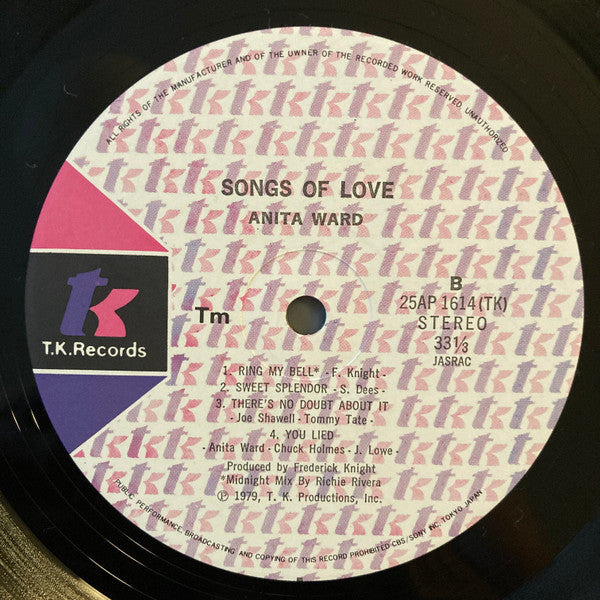 Songs Of Love = ソングス・オブ・ラブ