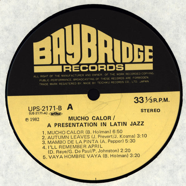 Mucho Calor (Much Heat)