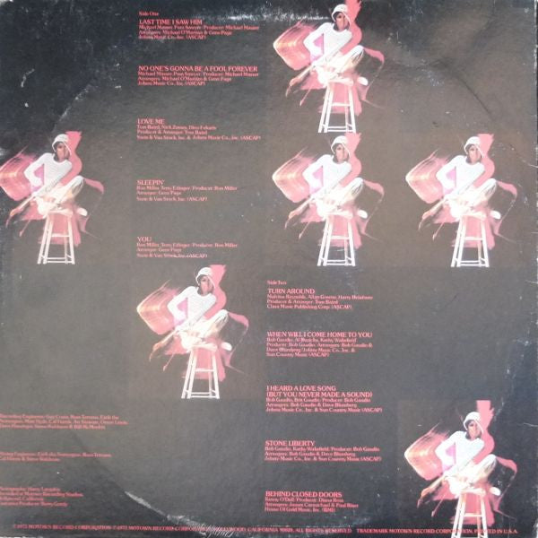 Release: Last Time I Saw Him-Vinyl-US-1973-M 812V1, M 812 V1-6896544