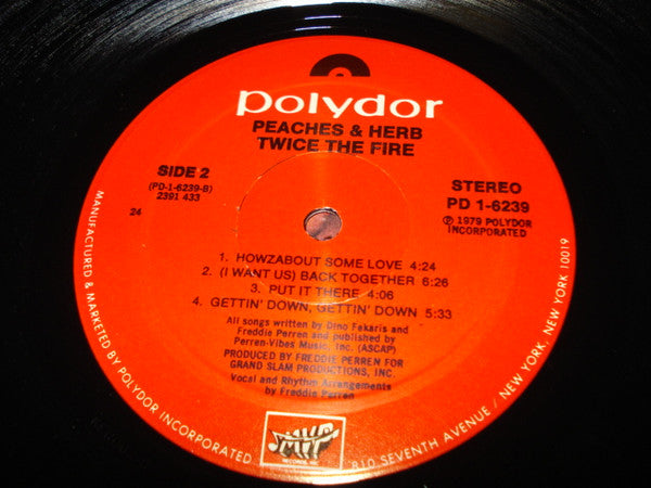 Master Release: Twice The Fire by Peaches & Herb