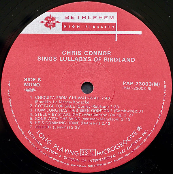 Sings Lullabys Of Birdland