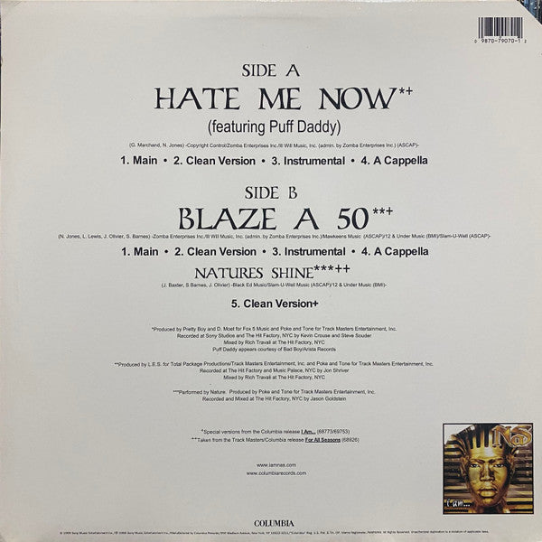Master Release: Hate Me Now by Nas