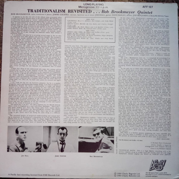Release: Traditionalism Revisited-Vinyl-UK-1984-AFF 127-4393517