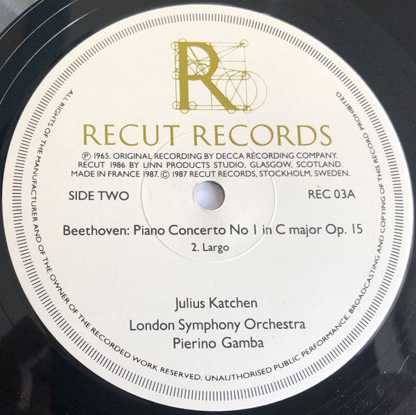 Piano Concerto No1 / Choral Fantasia