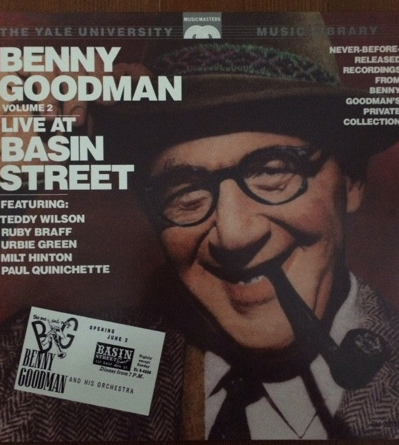 The Yale University Music Library- Benny Goodman, Volume 2: Live At Basin Street