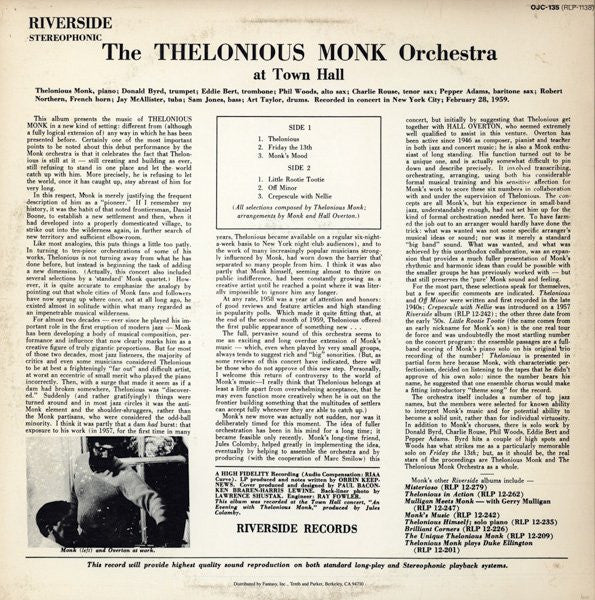 Release: Unknown Release-Vinyl-US-1984-OJC-135, RLP-1138-2079432
