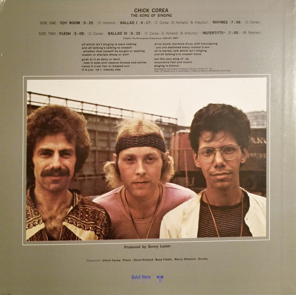 Release: The Song Of Singing-Vinyl-Japan-1977-GXC 3167-7694098