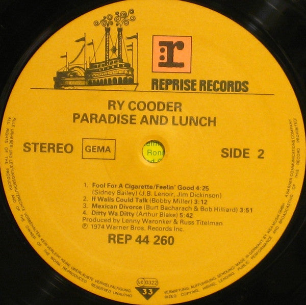 Paradise And Lunch
